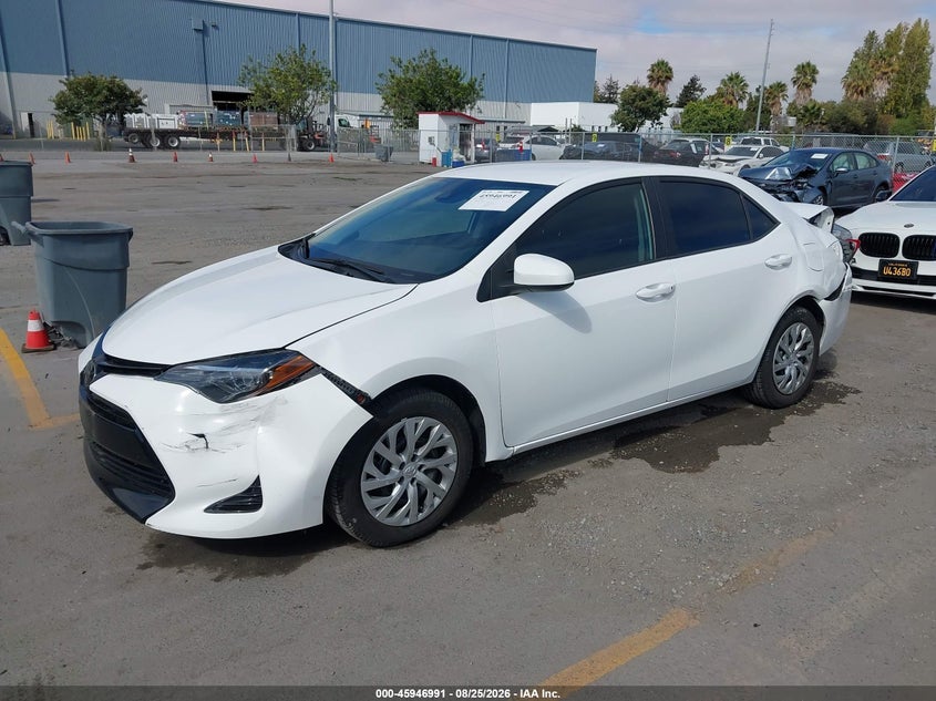 2018 Toyota Corolla, Удар сзади, IAAI, VIN 2T1BURHEXJC084241 — фото 2