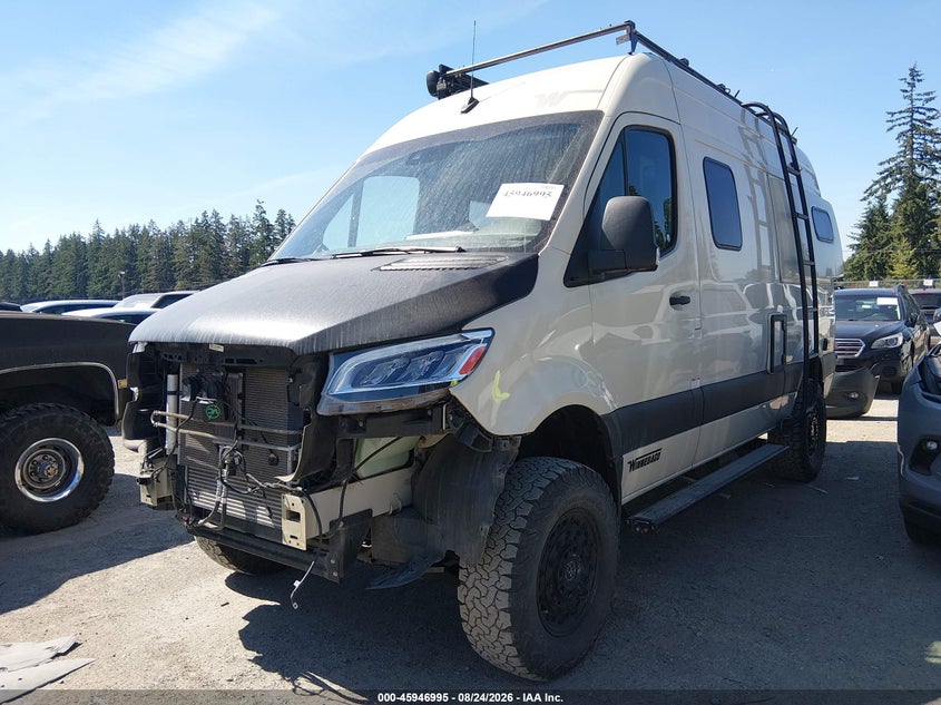 2022 MERCEDES SPRINTER 2500 auction photo 2