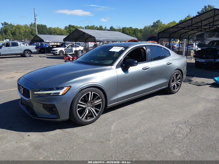 2019 Volvo S60, Удар спереду, IAAI, VIN 7JRA22TMXKG007140 — фото 2