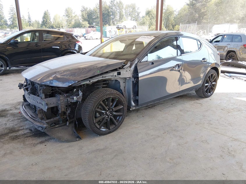 2020 Mazda 3, Left Front, IAAI, VIN JM1BPBNM3L1158746 — photo 2