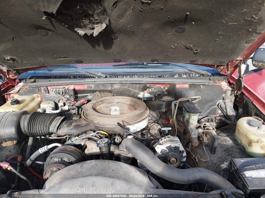 CHEVROLET GMT-400 1988 VIN 1GCGC34J5JE197536