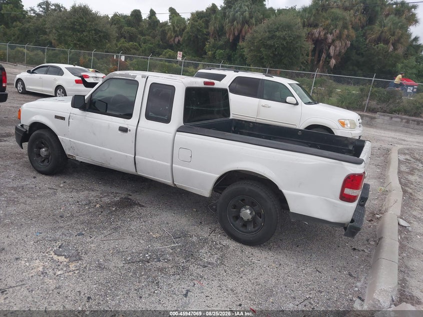 2007 FORD RANGER PICKUP 3.0L V-6 148HP