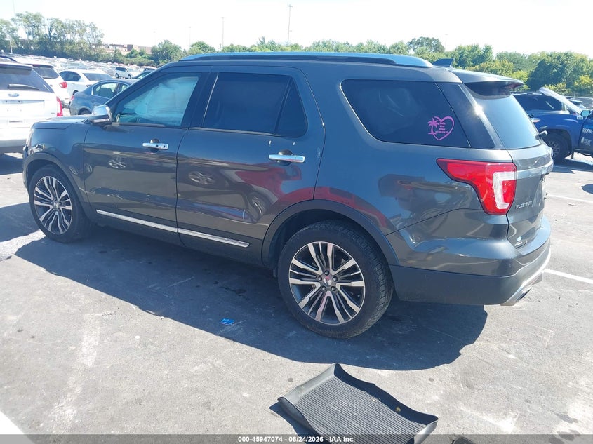2017 FORD EXPLORER auction photo 3