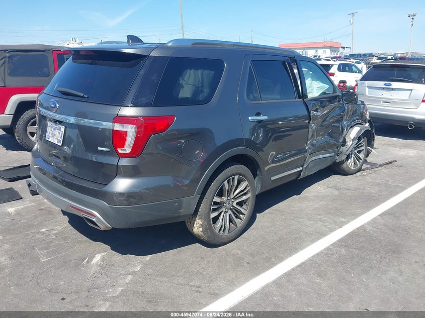 2017 FORD EXPLORER auction photo 4