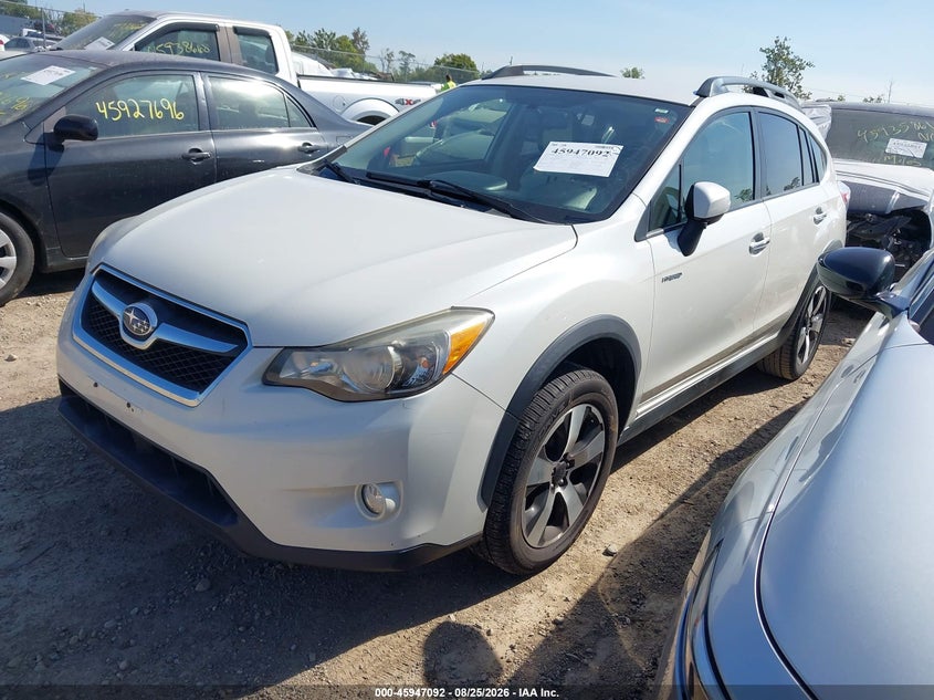 Vin: jf2gpbcc3fh240571, lot: 46446264, subaru xv crosstrek hybrid 20152