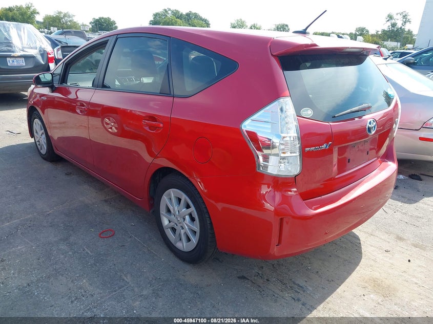 2013 TOYOTA PRIUS V auction photo 3