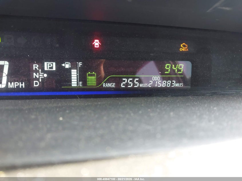 2013 TOYOTA PRIUS V auction photo 7