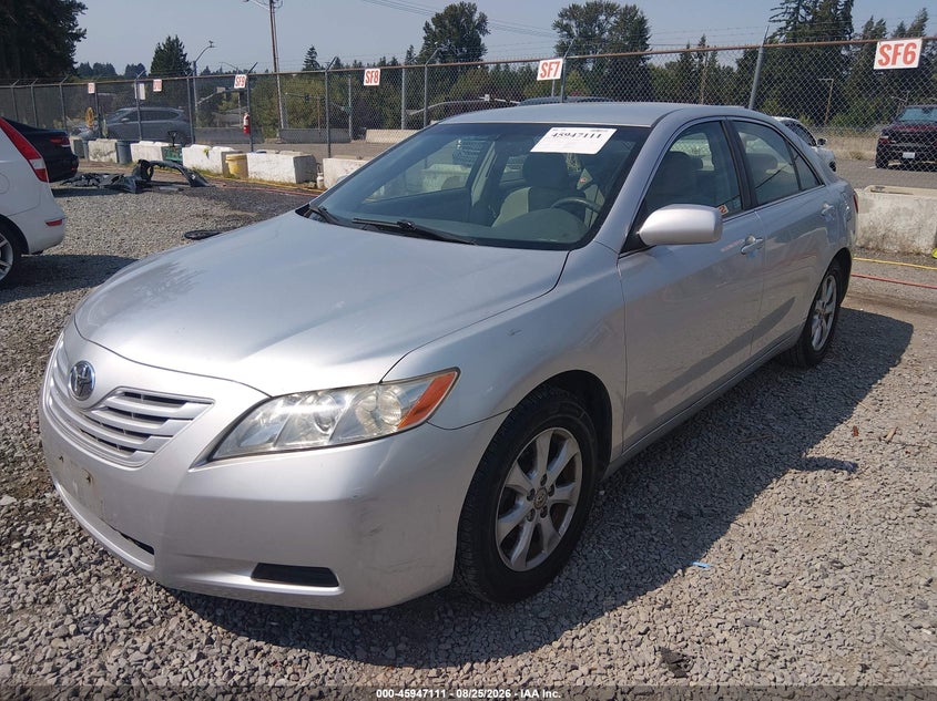 2007 Toyota Camry, Right Rear, IAAI, VIN JTNBK46K473014829 — photo 2