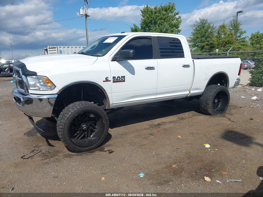 2016 RAM 2500, Левый зад, IAAI, VIN 3C6UR5DL8GG309477 — фото 2