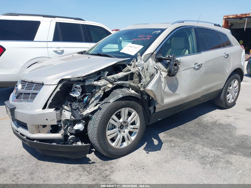 2011 Cadillac SRX, Left Front, IAAI, VIN 3GYFNAEY7BS582586 — photo 2