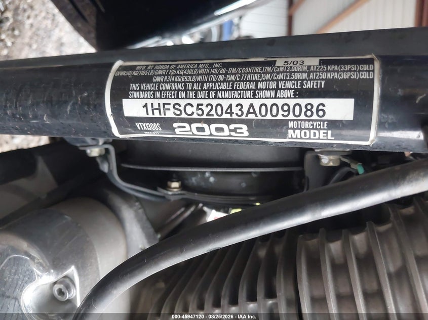 HONDA VT1300 2003