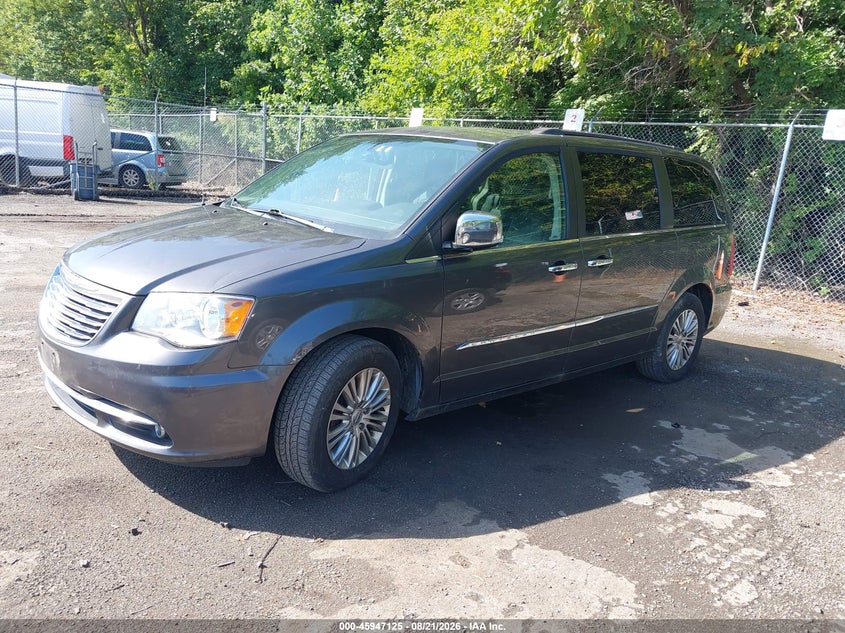 2016 Chrysler Town & Country, Звичайний знос, IAAI, VIN 2C4RC1CGXGR284007 — фото 2