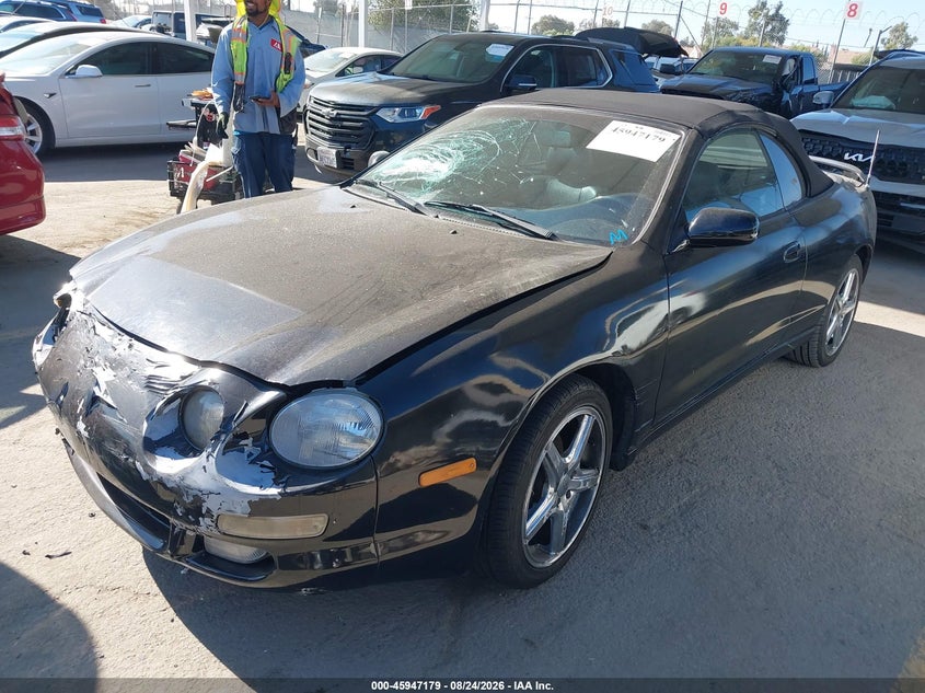 1998 Toyota Celica, Front End, IAAI, VIN JT5FG02T4W0049493 — photo 2