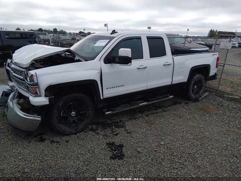 Vin: 1gcvkrec9fz229837, lot: 46446375, chevrolet silverado 1500 lt 20152