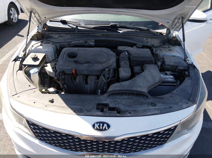 2016 KIA OPTIMA SEDAN 2.4L I-4 DI, DOHC, VVT, 185HP