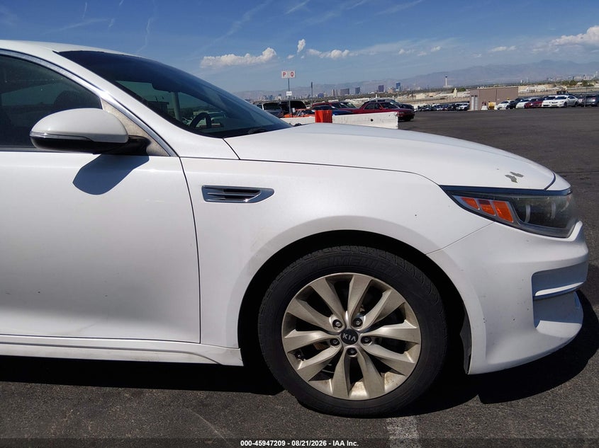 2016 KIA OPTIMA SEDAN 2.4L I-4 DI, DOHC, VVT, 185HP