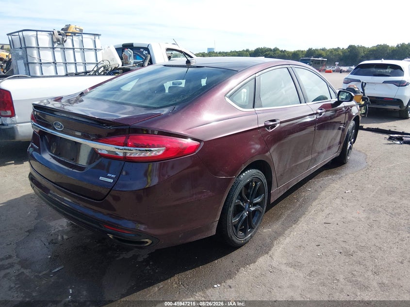 2018 FORD FUSION auction photo 4