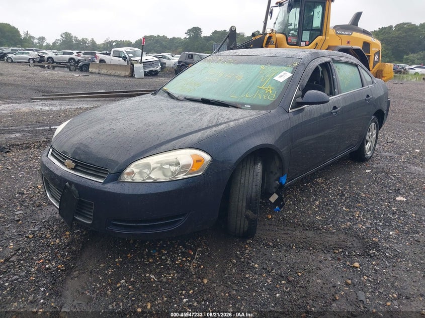 2008 Chevrolet Impala, Неизвестно, IAAI, VIN 2G1WB58KX81233982 — фото 2