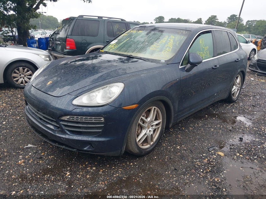 PORSCHE CAYENNE 2011 VIN WP1AB2A22BLA48707