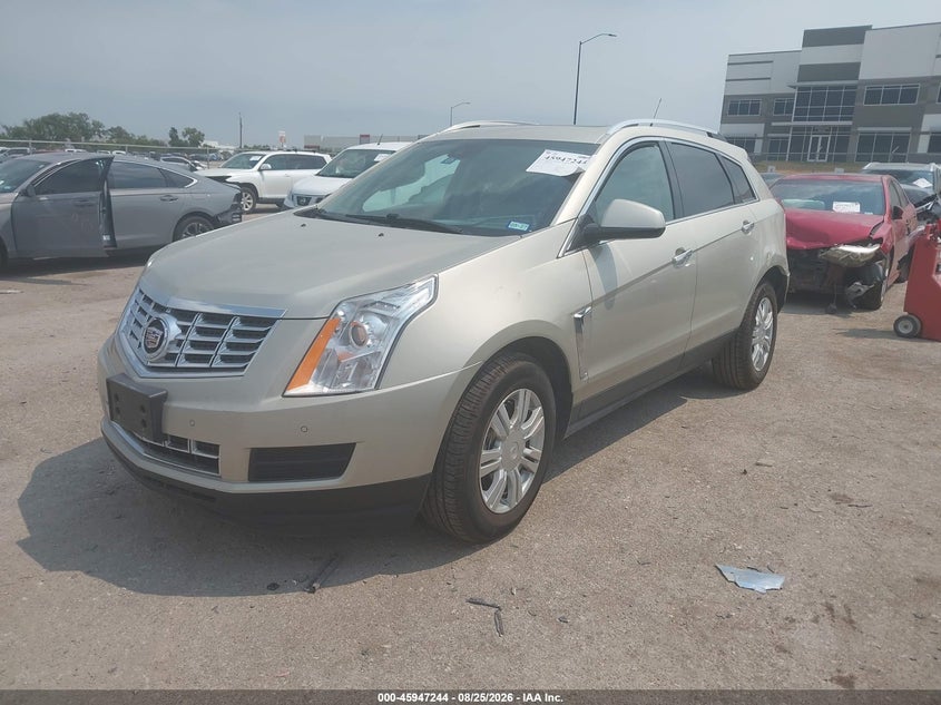 2013 Cadillac SRX, Left Side, IAAI, VIN 3GYFNCE34DS558880 — photo 2
