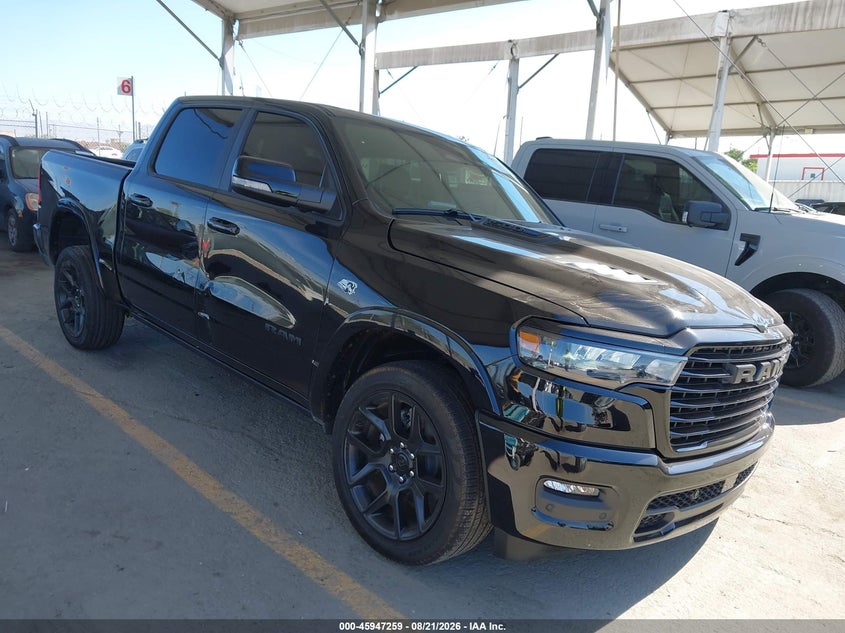 Vin: 1c6srfjt3tn374420, lot: 46446431, ram 1500 laramie  4x4 5'7 box 20261