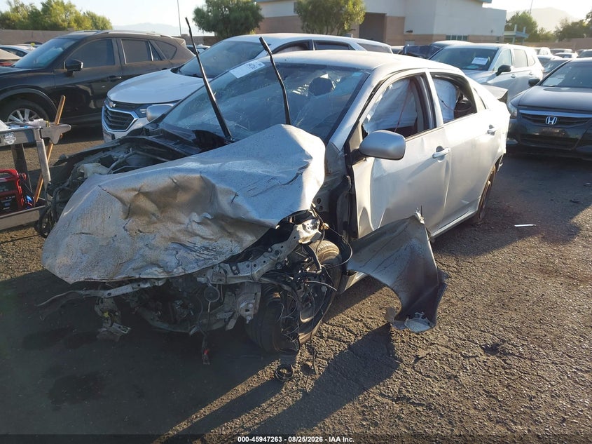 2010 Toyota Corolla, All Over, IAAI, VIN 1NXBU4EE9AZ186359 — photo 2