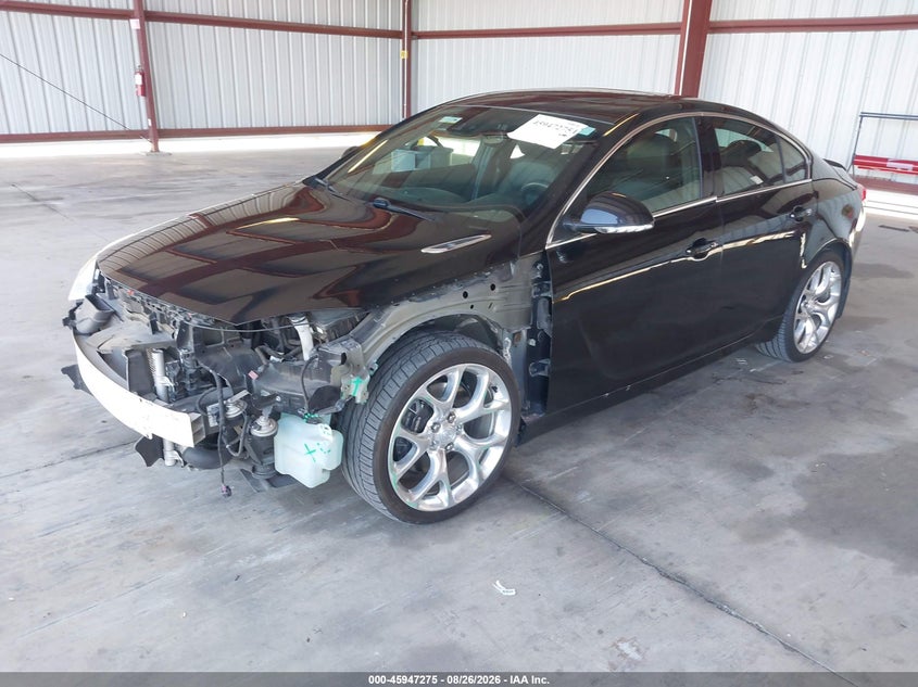 2015 Buick Regal, Front End, IAAI, VIN 2G4GT5GX6F9145334 — photo 2