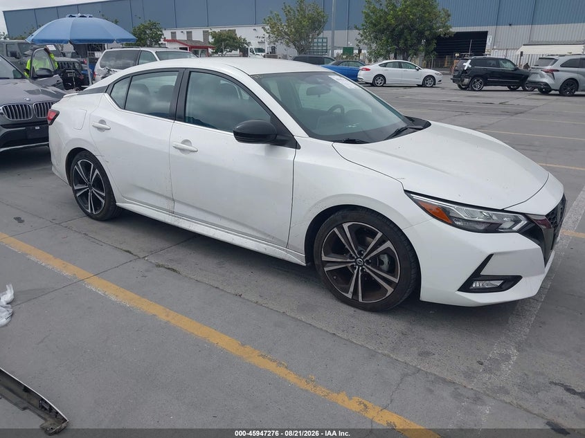 2021 Nissan Sentra Sr Xtronic Cvt, Лівий бік, IAAI, VIN 3N1AB8DV5MY259049