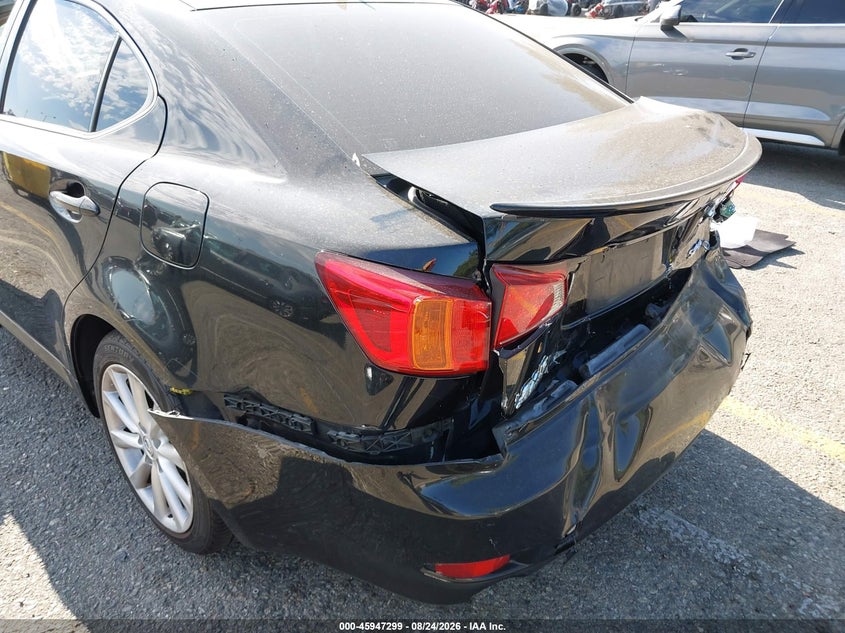 LEXUS IS 250 2010 VIN JTHBF5C22A5109306