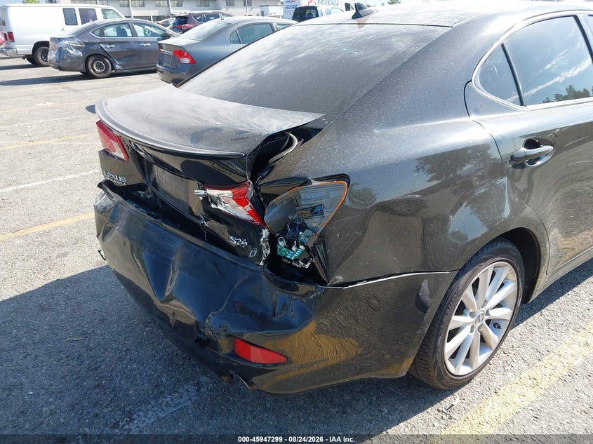 LEXUS IS 250 2010 VIN JTHBF5C22A5109306