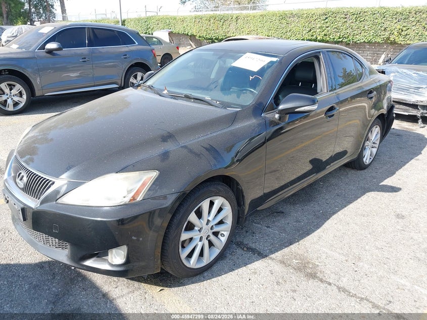 LEXUS IS 250 2010 VIN JTHBF5C22A5109306