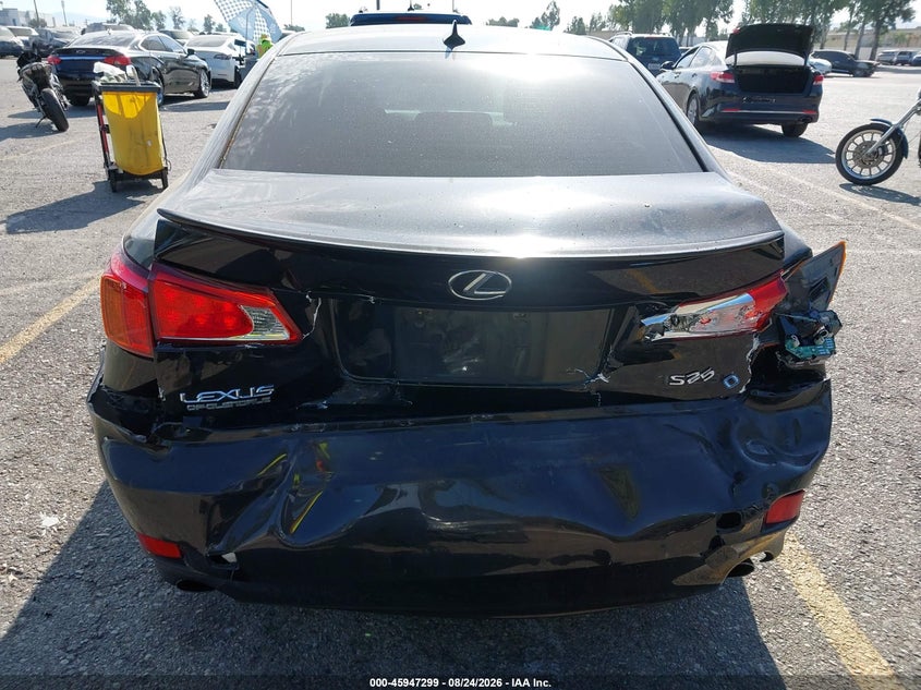 LEXUS IS 250 2010 VIN JTHBF5C22A5109306