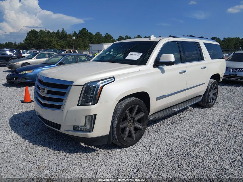 2015 Cadillac Escalade, Удар ззаду, IAAI, VIN 1GYS4SKJ0FR724526 — фото 2