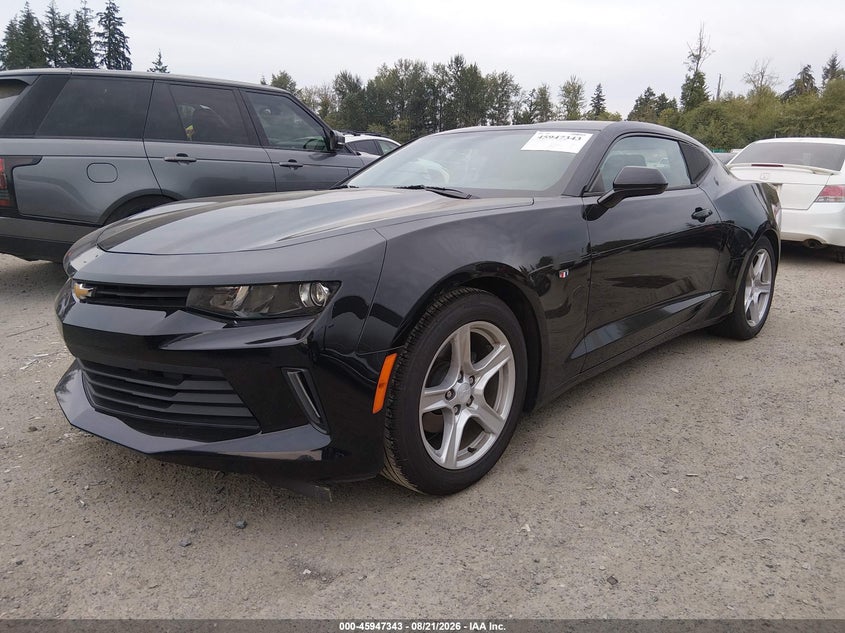 2018 Chevrolet Camaro, Правый бок, IAAI, VIN 1G1FB1RS1J0104330 — фото 2