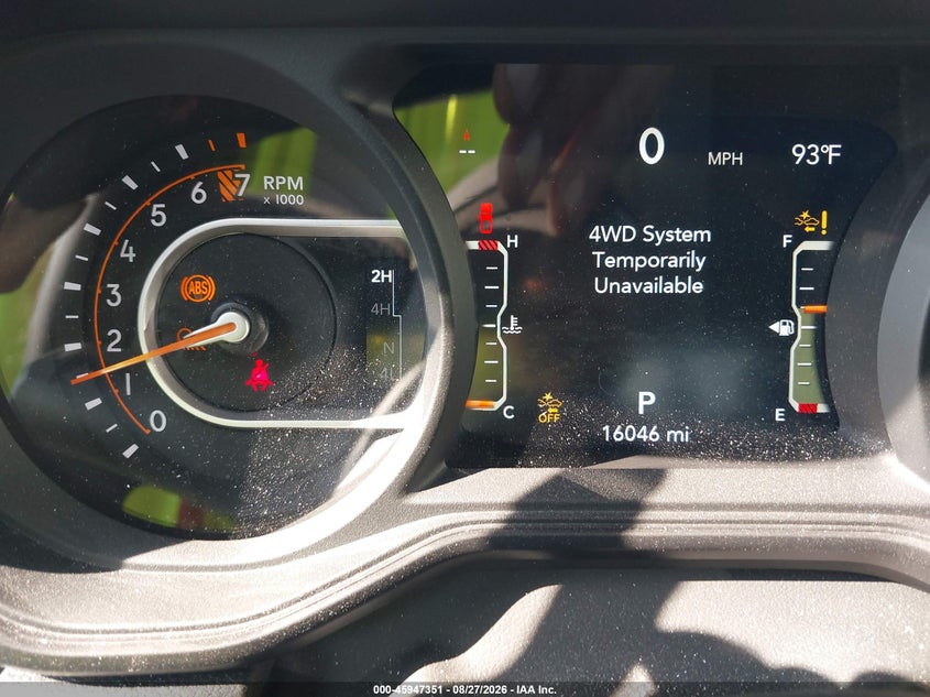 JEEP GLADIATOR 2026 VIN 1C6RJTBG0TL157196