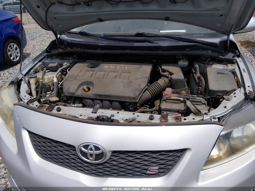 2010 TOYOTA COROLLA SEDAN 1.8L I-4 DOHC, VVT, 132HP