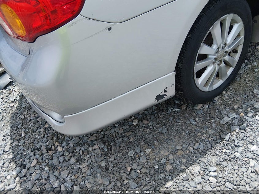 2010 TOYOTA COROLLA SEDAN 1.8L I-4 DOHC, VVT, 132HP