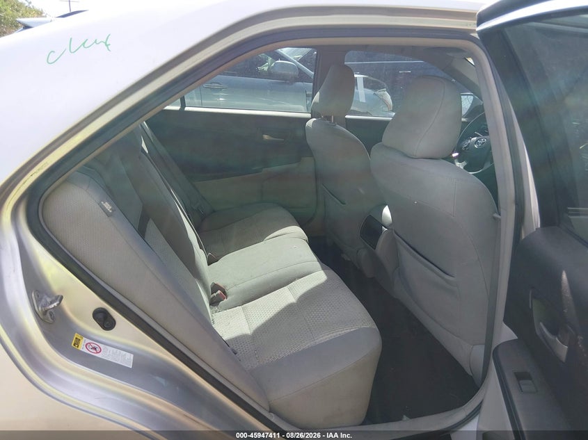 2012 TOYOTA CAMRY auction photo 8