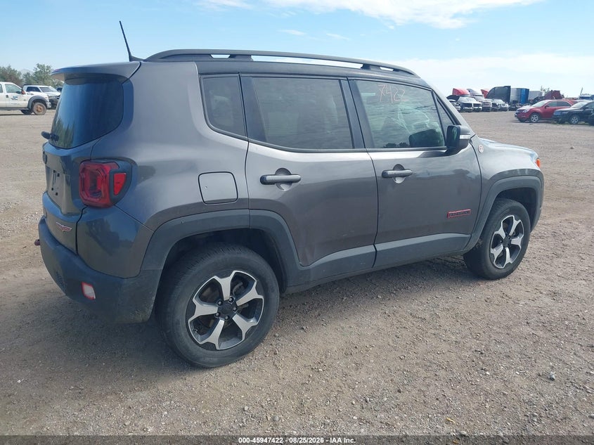 Vin: zacnjbc13kpk48210, lot: 46446594, jeep renegade trailhawk 4x4 20194