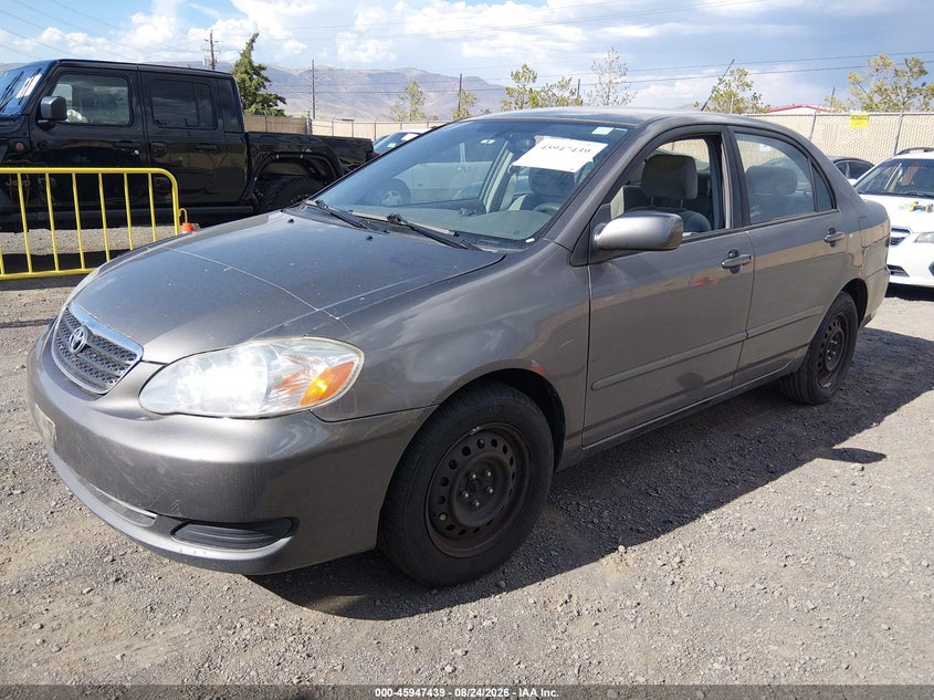 2008 Toyota Corolla, Normal Wear & Tear, IAAI, VIN 1NXBR32E48Z003735 — photo 2