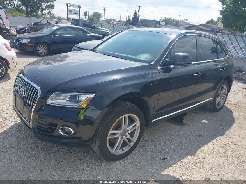 2016 Audi Q5, Удар сзади, IAAI, VIN WA1L2AFP0GA075362 — фото 2
