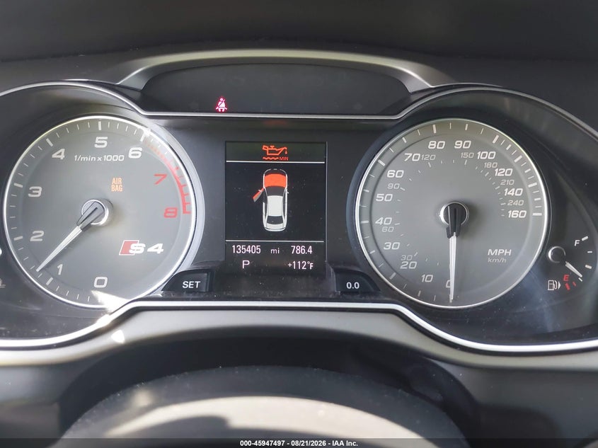 AUDI S4 2013 VIN WAUBGAFL7DA106325