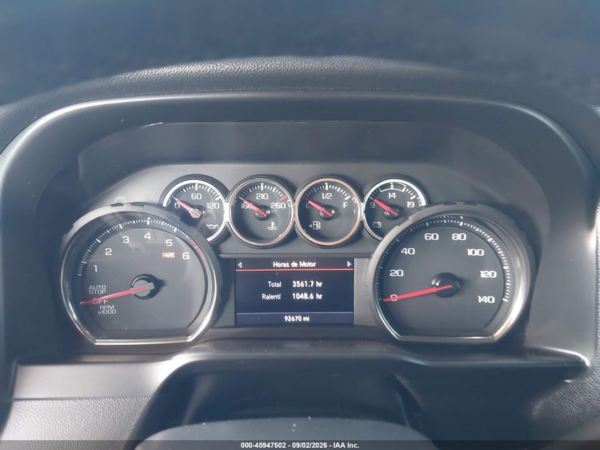 2020 CHEVROLET SILVERADO 1500 auction photo 7