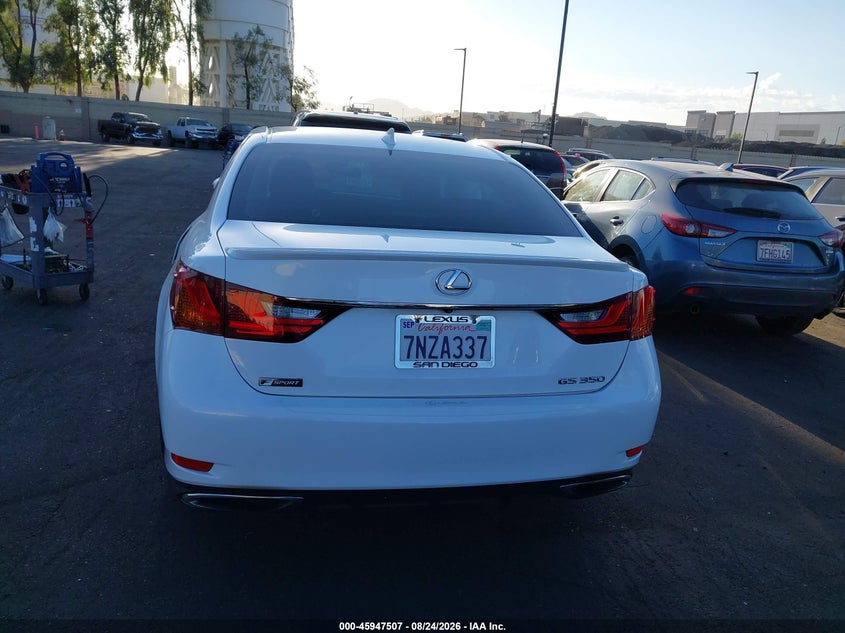 2015 LEXUS GS SEDAN 3.5L V-6 DI, DOHC, VVT, 306HP