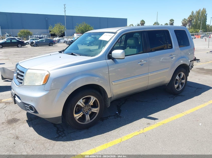 2015 Honda Pilot, Rear, IAAI, VIN 5FNYF3H31FB014128 — photo 2