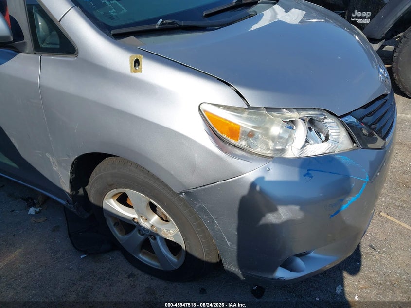 TOYOTA SIENNA 2011 VIN 5TDKK3DC2BS036779