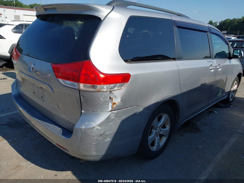 TOYOTA SIENNA 2011 VIN 5TDKK3DC2BS036779