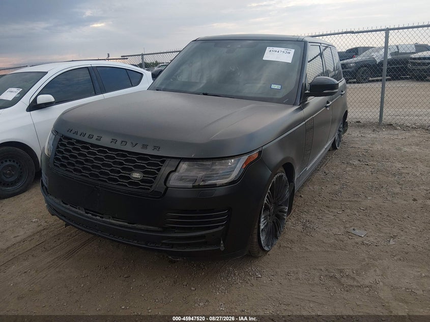 2019 Land Rover Range Rover, Front End, IAAI, VIN SALGS2RE1KA522242 — photo 2