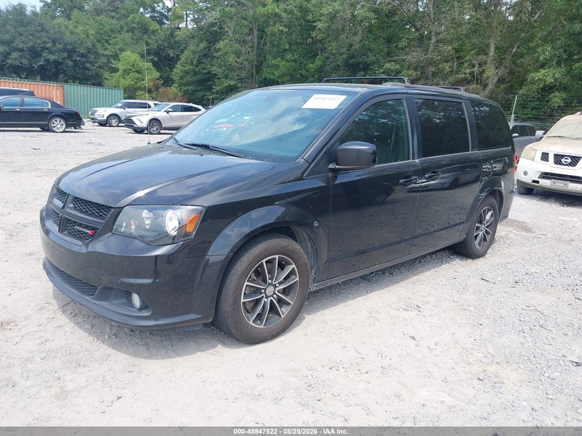 2018 Dodge Caravan, Обычный износ, IAAI, VIN 2C4RDGEG3JR283608 — фото 2