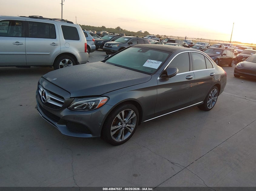 2017 MERCEDES-BENZ C 300 auction photo 2